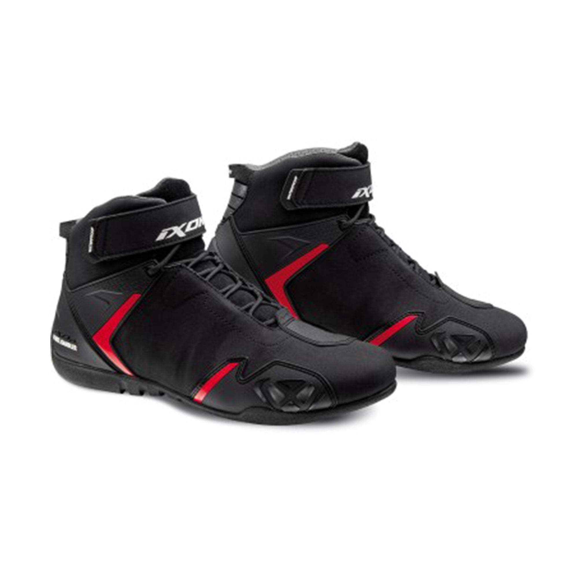 IXON- GAMBLER WP BLACK/RED BOOTS - SECURTEX MOTOR SL (t/a MaximoMoto)