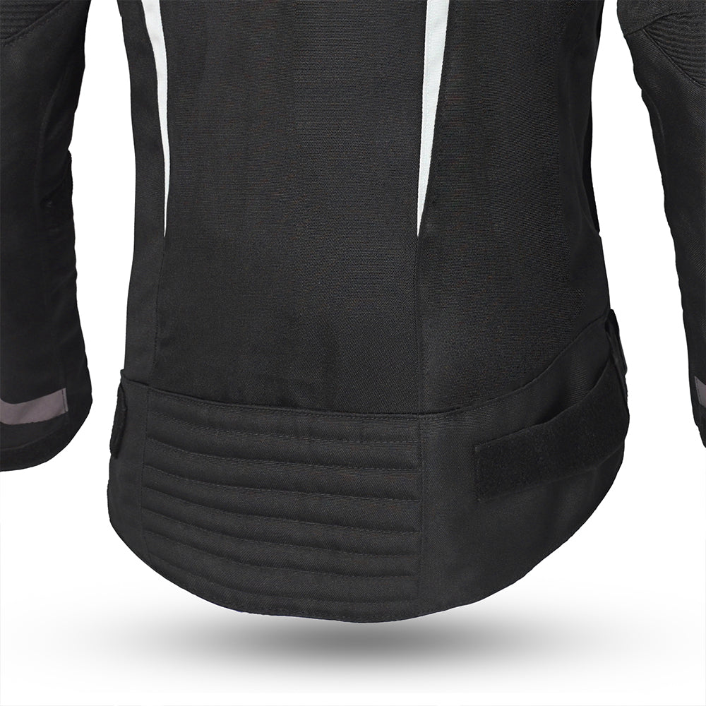 Bela Highland Man Textile Motorcycle Jacket 4 Seasons Black Red