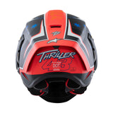 Alpinestars Supertech R10 Miller Carbon Motorcycle Racing Helmet Red Matt