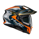 HJC RPHA 60 Quid Motorcycle Adventure Helmet Orange Black