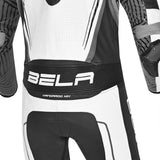 Bela North Star 1PC Motorcycle Racing Suit Black White