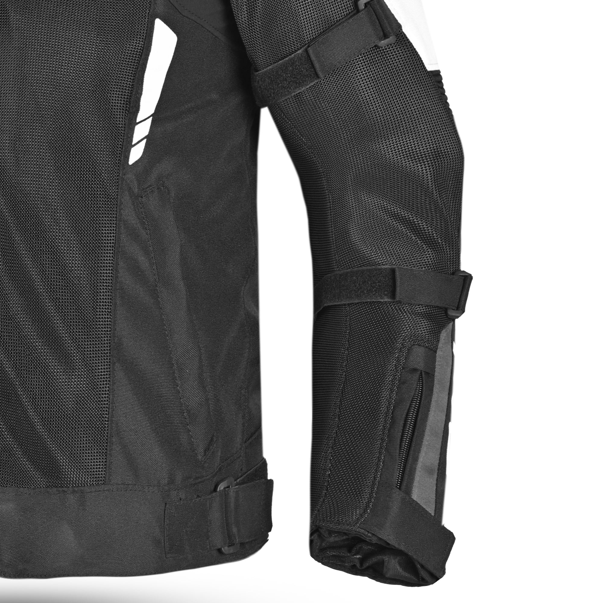 BELA Sprinter Textile Motorbike Jacket Black/White/Grey