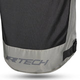 R-Tech Spiral Mesh Motorcycle Touring Jacket Cool Grey Black Flou Green