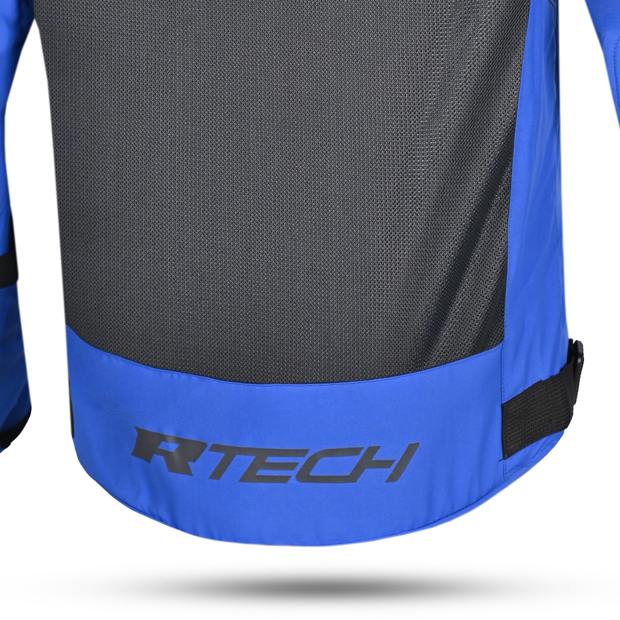 R-TECH SPIRAL MESH MOTORCYCLE JACKET BLUE GRAY GREEN