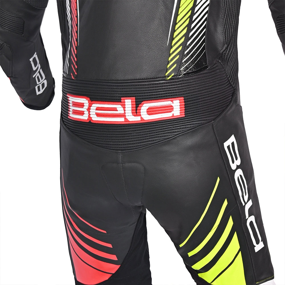 BELA - ARAGONE HELITE AIR-PRO 1 PC SUIT BLACK/RED/YELLOW - SECURTEX MOTOR SL (t/a MaximoMoto)