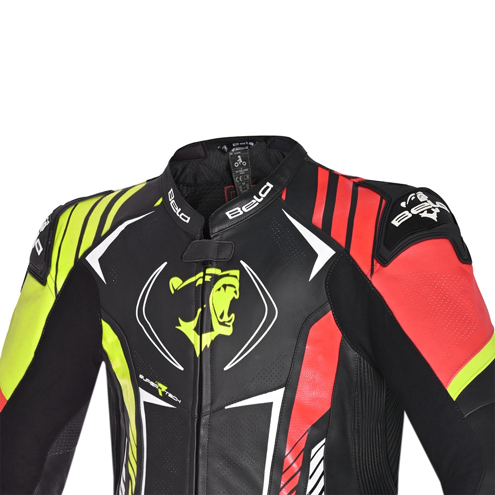 BELA - ARAGONE HELITE AIR-PRO 1 PC SUIT BLACK/RED/YELLOW - SECURTEX MOTOR SL (t/a MaximoMoto)