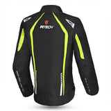 R-TECH - Marshal Lady Textile Jacket Black/Fluor Yellow - SECURTEX MOTOR SL (t/a MaximoMoto)