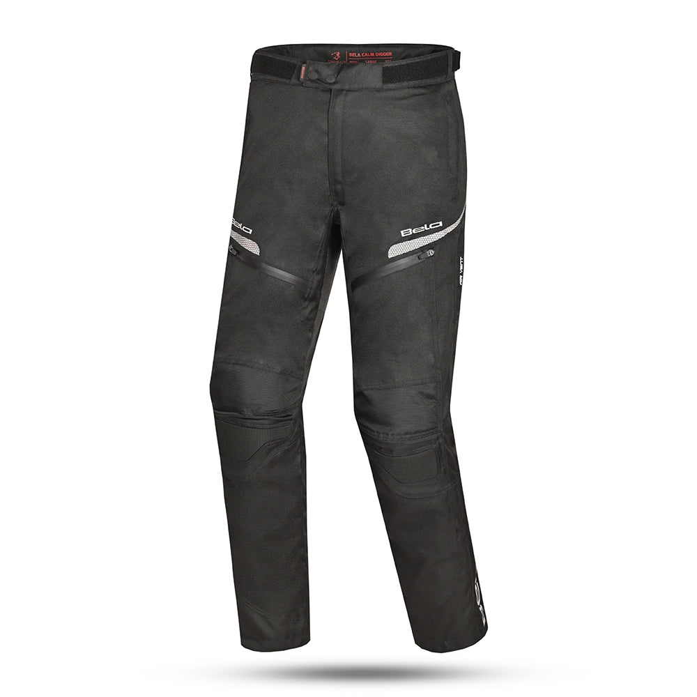 BELA - Calm Digger Man 32L Trousers Black/Red - SECURTEX MOTOR SL (t/a MaximoMoto)