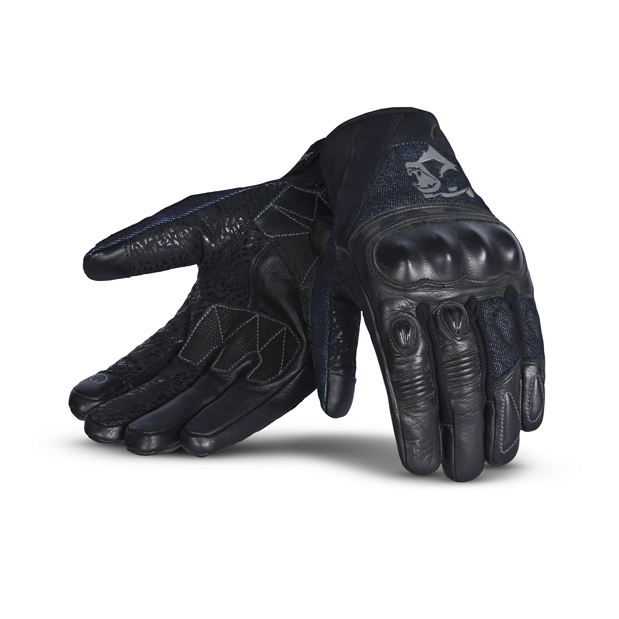 BELA - Titan Denim Inv. WP Textile Glove Black/Blue - SECURTEX MOTOR SL (t/a MaximoMoto)