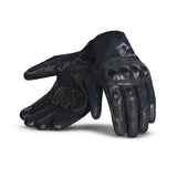 BELA - Titan Denim Inv. WP Textile Glove Black/Blue - SECURTEX MOTOR SL (t/a MaximoMoto)