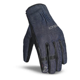 BELA - Alberto Denim Inv. WP Textile Glove Black/Blue - SECURTEX MOTOR SL (t/a MaximoMoto)