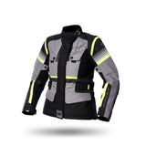 SPYKE Equator Dry Techno Lady Jacket Grey/Antra/Yellow - SECURTEX MOTOR SL (t/a MaximoMoto)