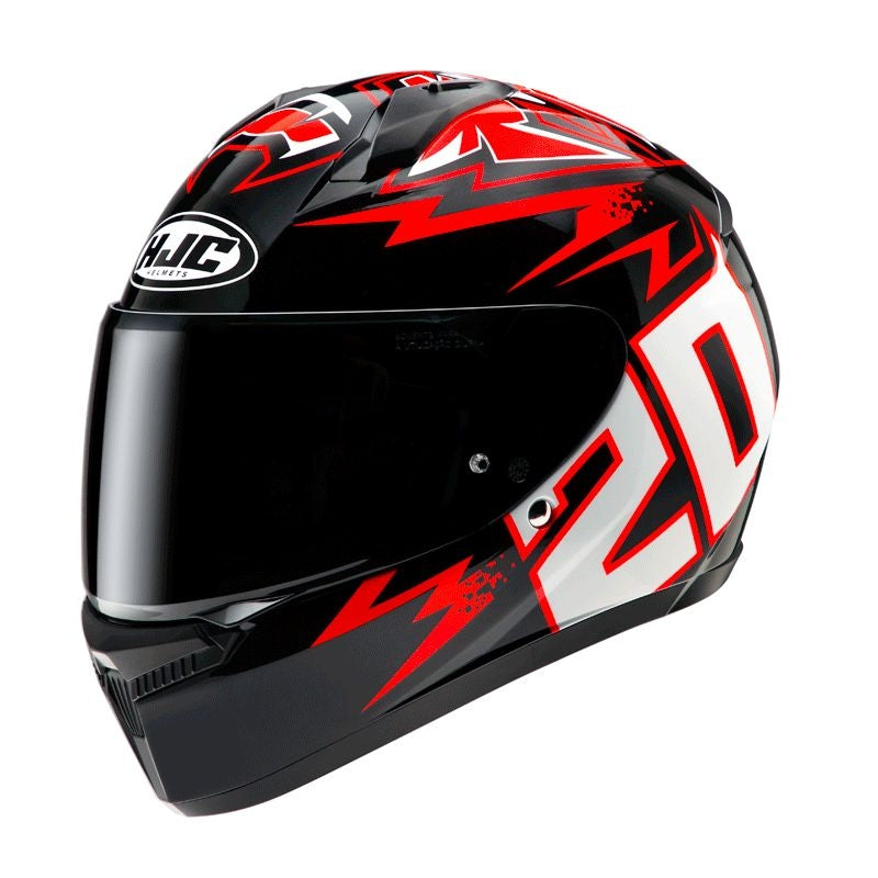 HJC C10 DIABLO MASK MC1 full face motorcycle helmet
