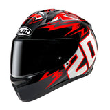 HJC C10 DIABLO MASK MC1 full face motorcycle helmet