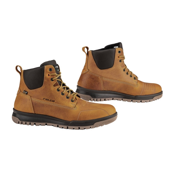 FALCO SCOOTER/MAXISCOOTER BOOTS PATROL CAMEL BROWN - SECURTEX MOTOR SL (t/a MaximoMoto)