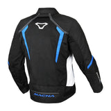 Macna Grisco Textile Jacket Man Black/white/blue - SECURTEX MOTOR SL (t/a MaximoMoto)
