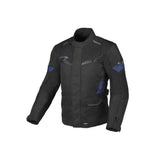 Macna Vaulture Waterproof Textile Jacket Black/blue - SECURTEX MOTOR SL (t/a MaximoMoto)