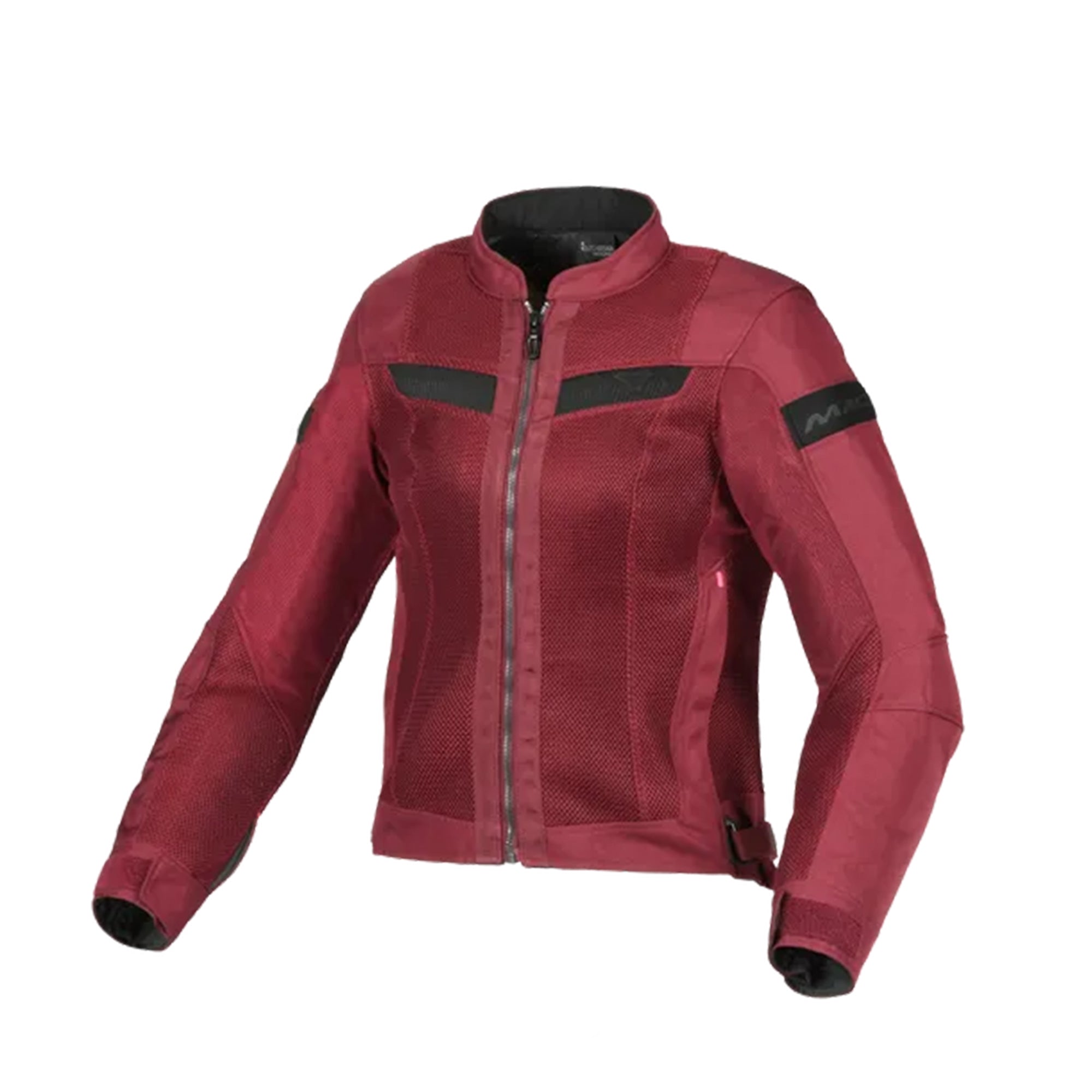 Macna Velotura Camo Textile Jacket Lady Bordeaux - SECURTEX MOTOR SL (t/a MaximoMoto)
