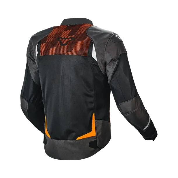 Macna Orcano Textile Jacket Man Black/grey/orange - SECURTEX MOTOR SL (t/a MaximoMoto)