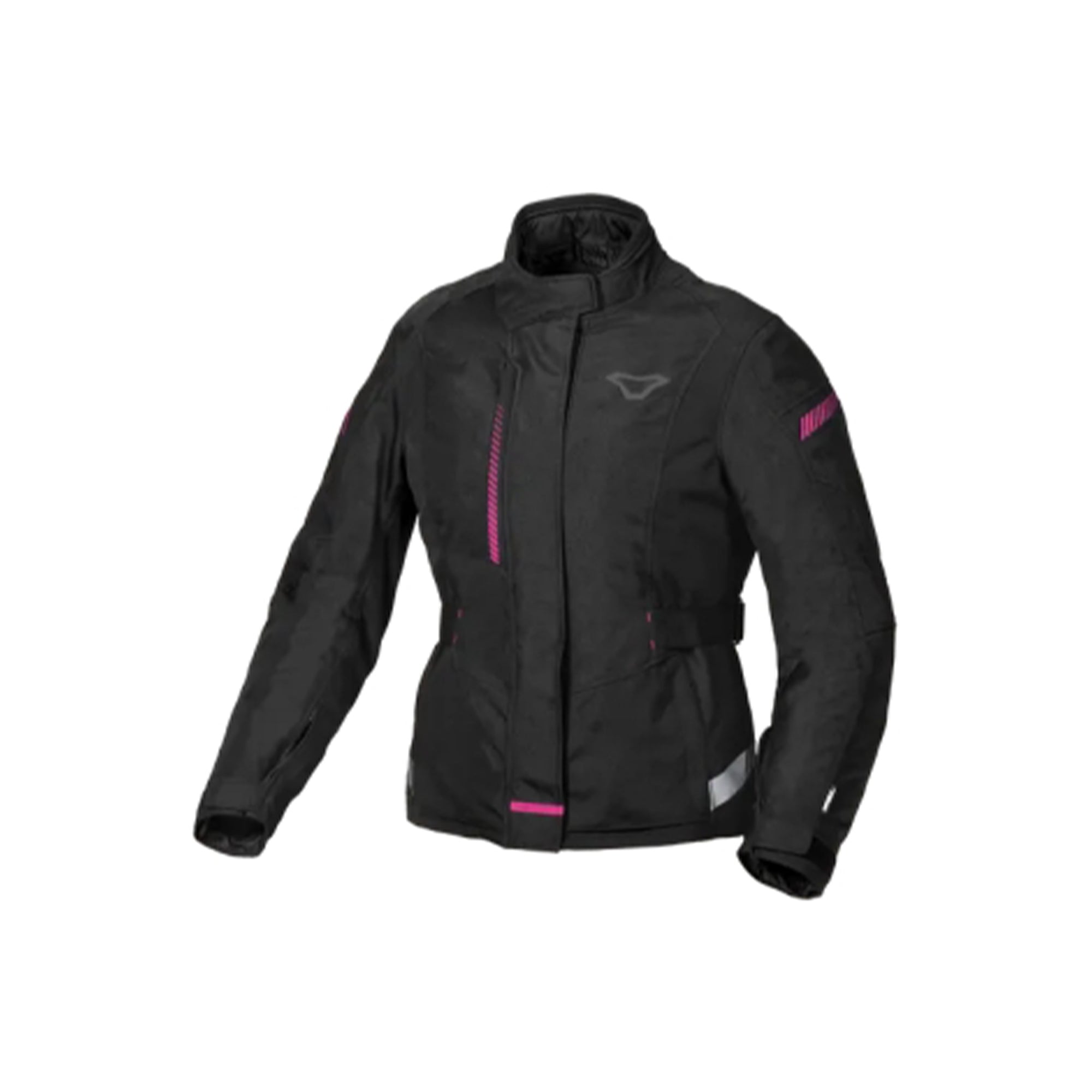 Macna Nivala Waterproof Textile Jacket Women Black/pink - SECURTEX MOTOR SL (t/a MaximoMoto)