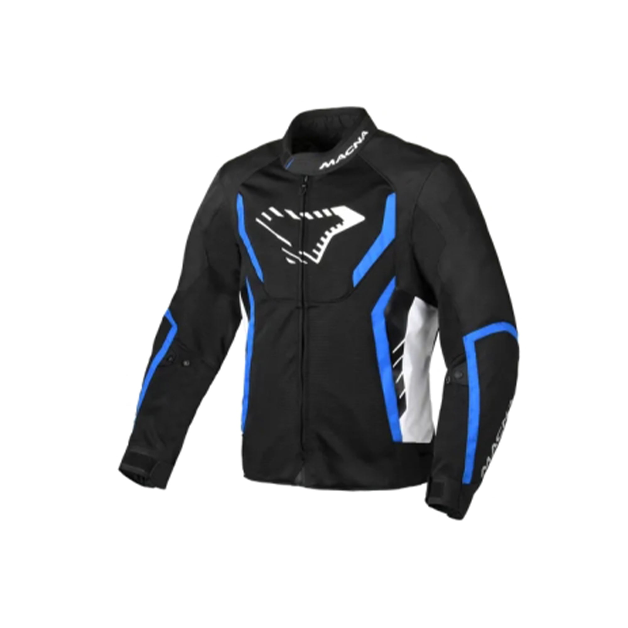 Macna Grisco Textile Jacket Man Black/white/blue - SECURTEX MOTOR SL (t/a MaximoMoto)
