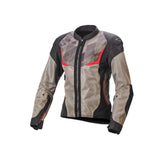 Macna Orcano Textile jacket Lady Brown/black/red - SECURTEX MOTOR SL (t/a MaximoMoto)