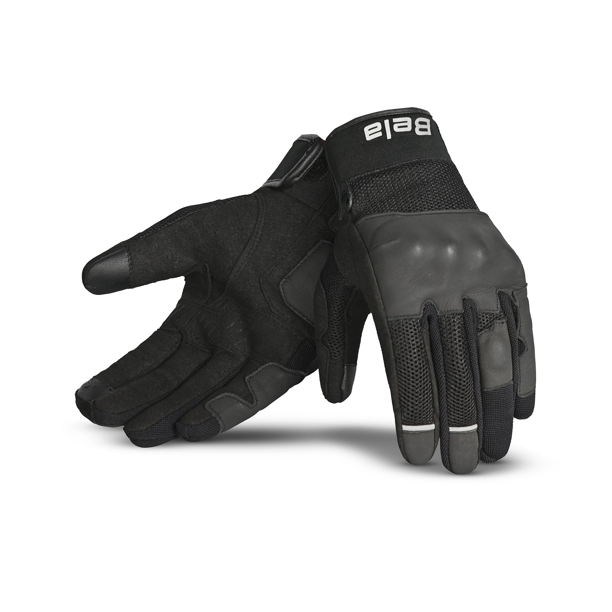 BELA - Deluxe Black Leather Glove - SECURTEX MOTOR SL (t/a MaximoMoto)