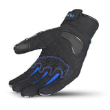 R-TECH - Leopard Textile Glove Black/Blue - SECURTEX MOTOR SL (t/a MaximoMoto)