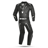 R-TECH - Defender GP 1 PC Suit Black/White - SECURTEX MOTOR SL (t/a MaximoMoto)