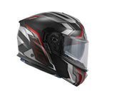 KAPPA KV50 ESCALADE MODULAR CASCO NEGRO MATE ROJO - CASCO