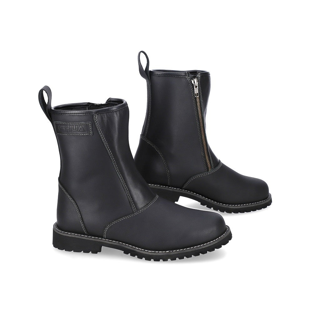 SHUA - City man WP Black Leather Boots - SECURTEX MOTOR SL (t/a MaximoMoto)