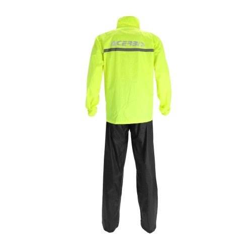 ACERBIS RAIN SUIT LINE SET BLACK/YELLOW - SECURTEX MOTOR SL (t/a MaximoMoto)
