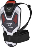 Macna Vault Back Protector Black/white/red - SECURTEX MOTOR SL (t/a MaximoMoto)