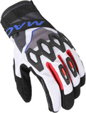 Macna Zairona Women's Gloves Light grey/black/blue - SECURTEX MOTOR SL (t/a MaximoMoto)