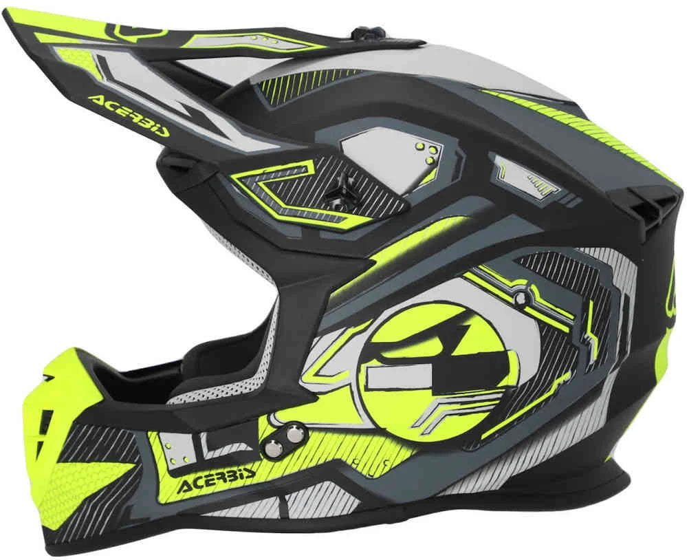 ACERBIS Linear Graphic 2024 Motorcycle Motocross Helmet