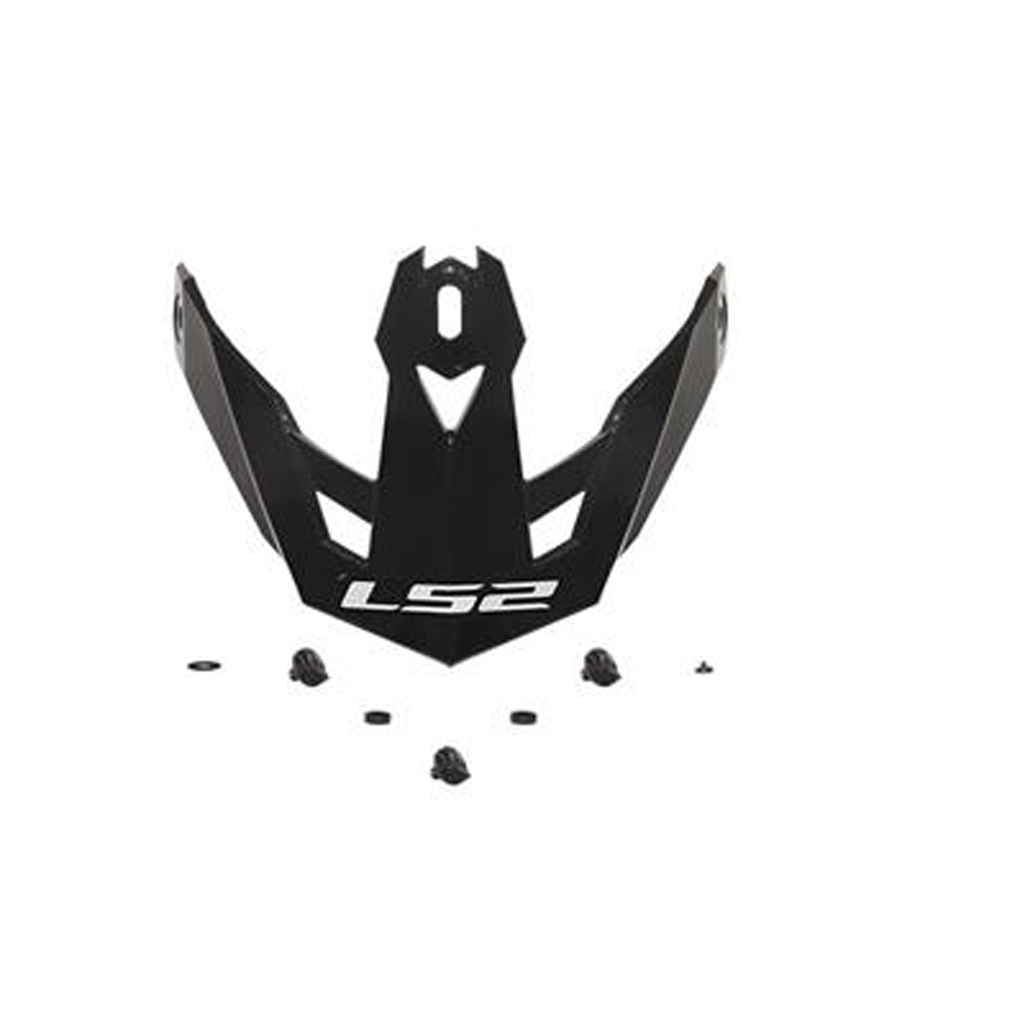 LS2 OF606 PEAK Motorcycle Accesseries Matt Black