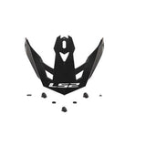 LS2 OF606 PEAK Motorcycle Accesseries Matt Black