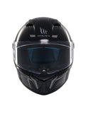 MT Targo S Solid A11 Glossy Black Full Face Street Motorcycle Helmet