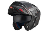 MT Atom 2 Sv Bast D5 mate on Carretera Casco modular motocicleta - CASCO