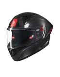 MT KRE+ S Solid A11 Glossy Carbon Full Face Motorcycle Helmet