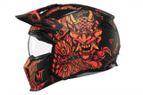 MT Streetfighter S SV Hellish B5 Matte Modular Motorcycle Helmet