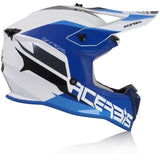 ACERBIS - IMPACT STEEL JUNIOR BLU/BIANCO HELMET - SECURTEX MOTOR SL (t/a MaximoMoto)