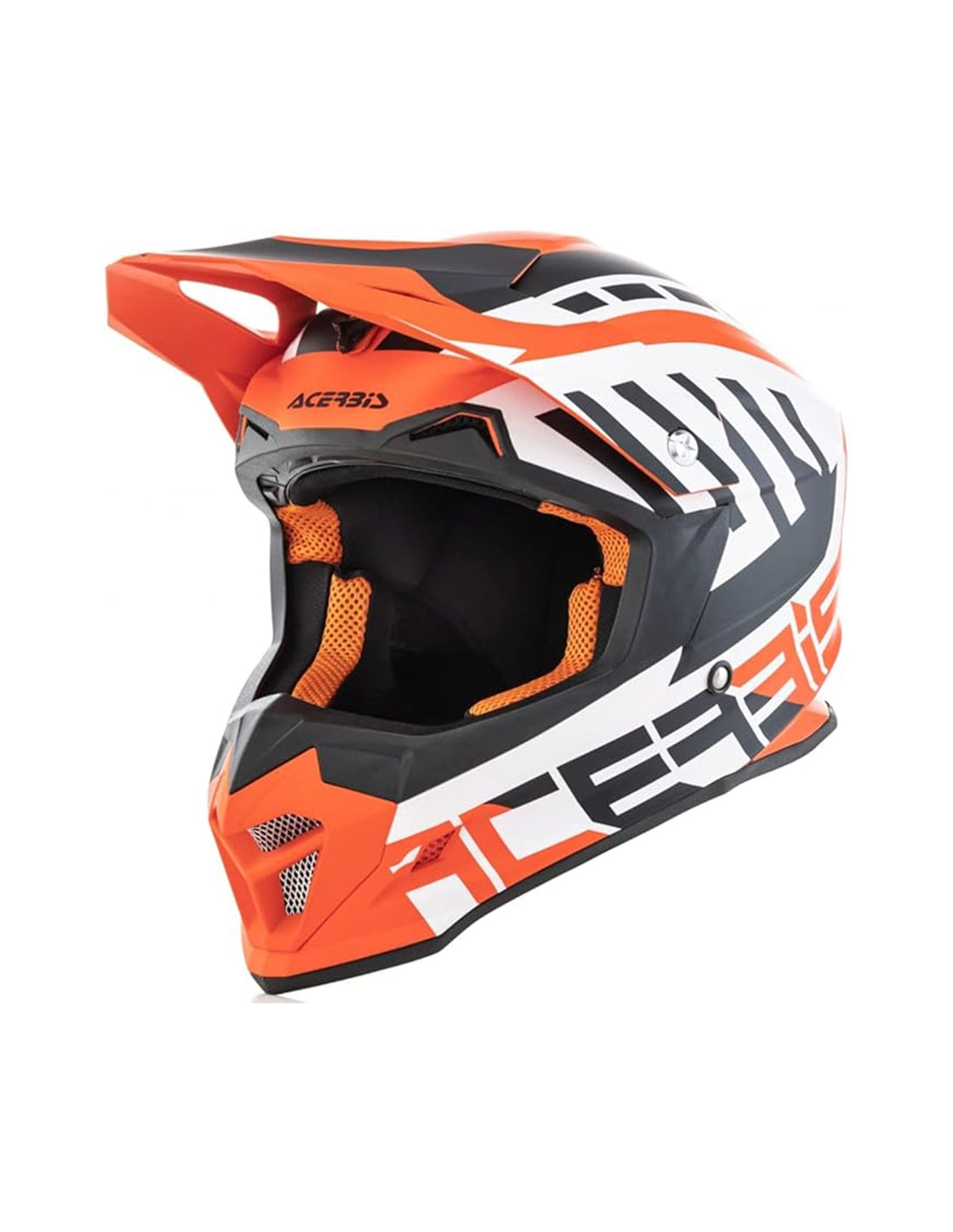 ACERBIS - LINEAR HELMET NERO/ARANCIO - SECURTEX MOTOR SL (t/a MaximoMoto)