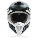 ACERBIS - LINEAR HELMET BIANCO/AZZURRO - SECURTEX MOTOR SL (t/a MaximoMoto)