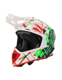 ACERBIS - X-TRACK HELMET 2206 GREEN/WHITE - SECURTEX MOTOR SL (t/a MaximoMoto)