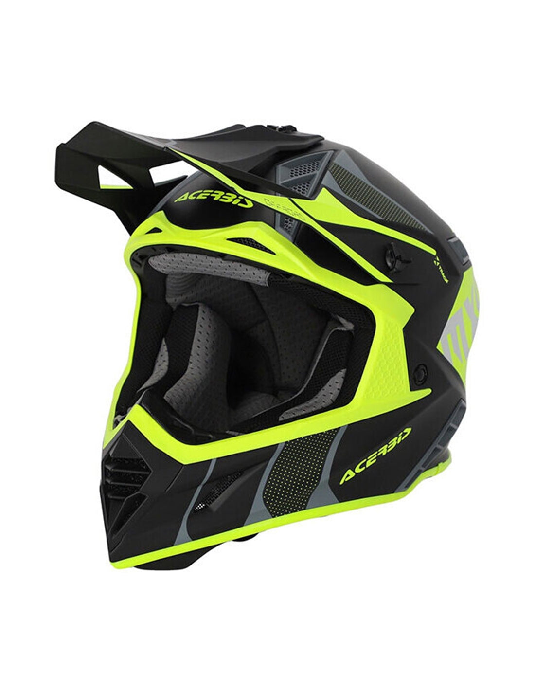 ACERBIS - HELMET X-TRACK 2206 NERO/GIALLO FLUO - SECURTEX MOTOR SL (t/a MaximoMoto)