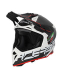 ACERBIS - STEEL CARBON HELMET 2206 NERO/ROSSO - SECURTEX MOTOR SL (t/a MaximoMoto)