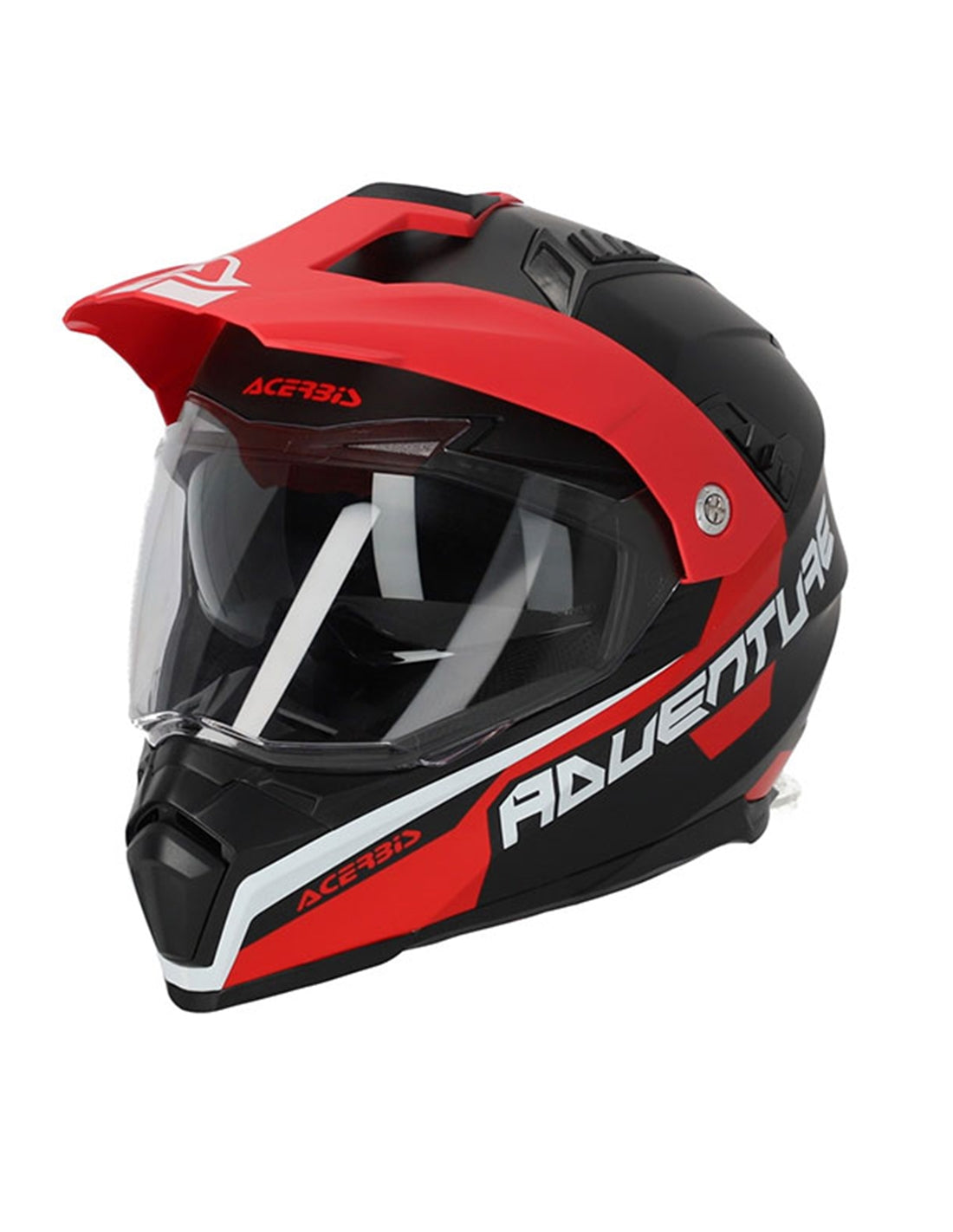 ACERBIS - FLIP 2206 GRIGIO/ROSSO HELMET - SECURTEX MOTOR SL (t/a MaximoMoto)