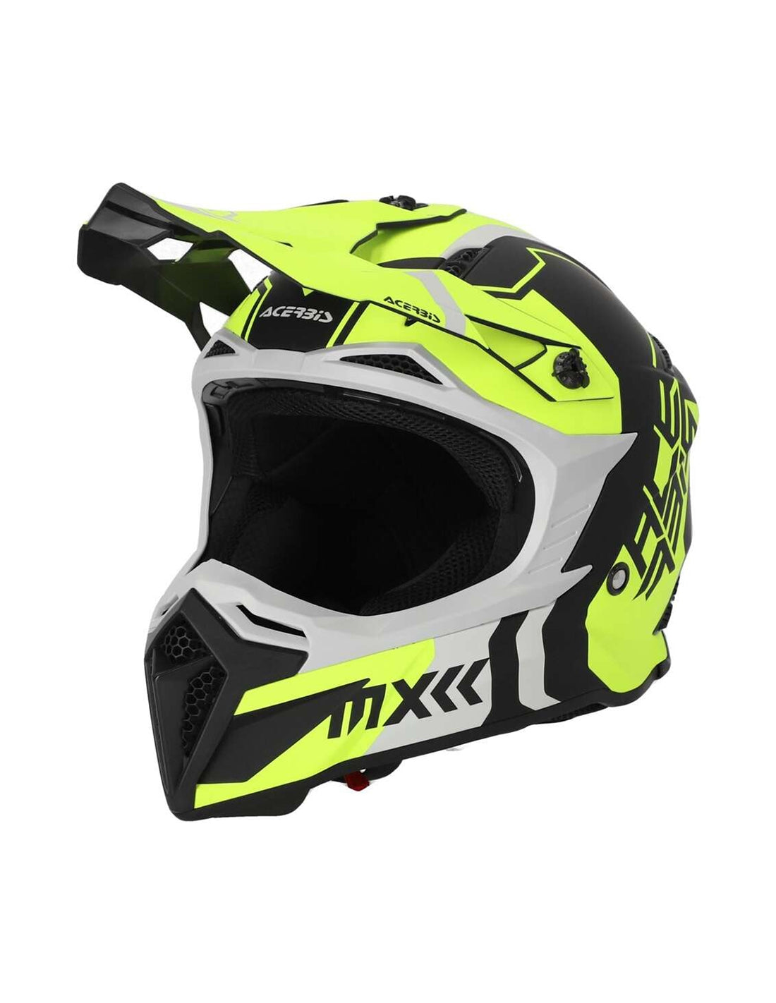 ACERBIS - PROFILE 5 HELMET NERO/GIALLO FLUO - SECURTEX MOTOR SL (t/a MaximoMoto)
