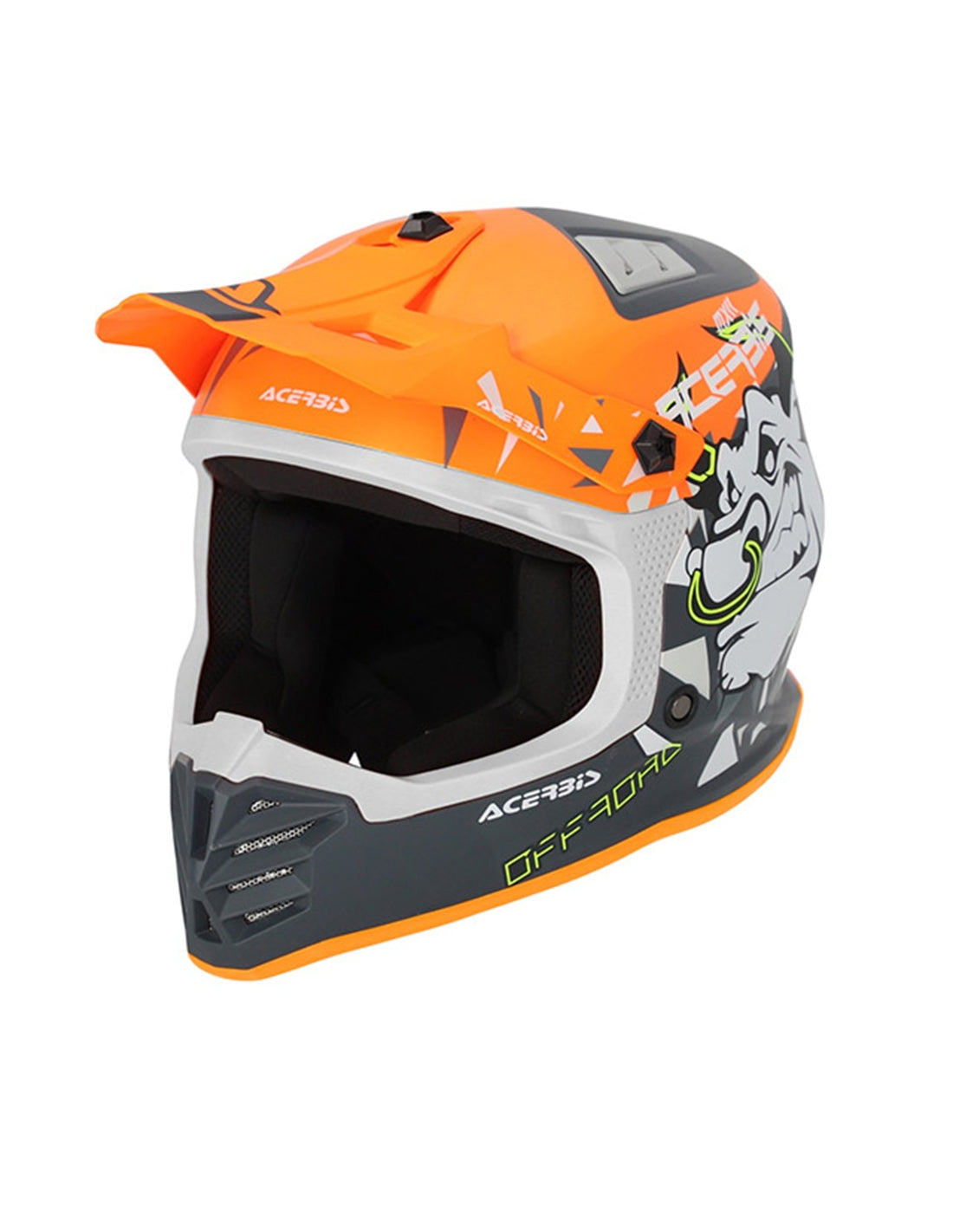 ACERBIS - PROFILE JUNIOR ARANCIO/GRIGIO HELMET - SECURTEX MOTOR SL (t/a MaximoMoto)
